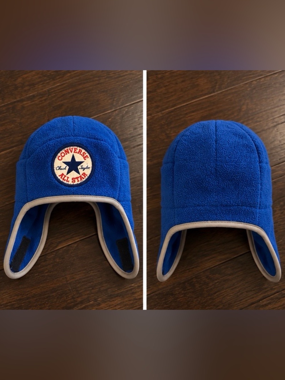 Converse All Star Blue Fleece Trapper Winter Hat Toddler 🌿 3/$20 🌿